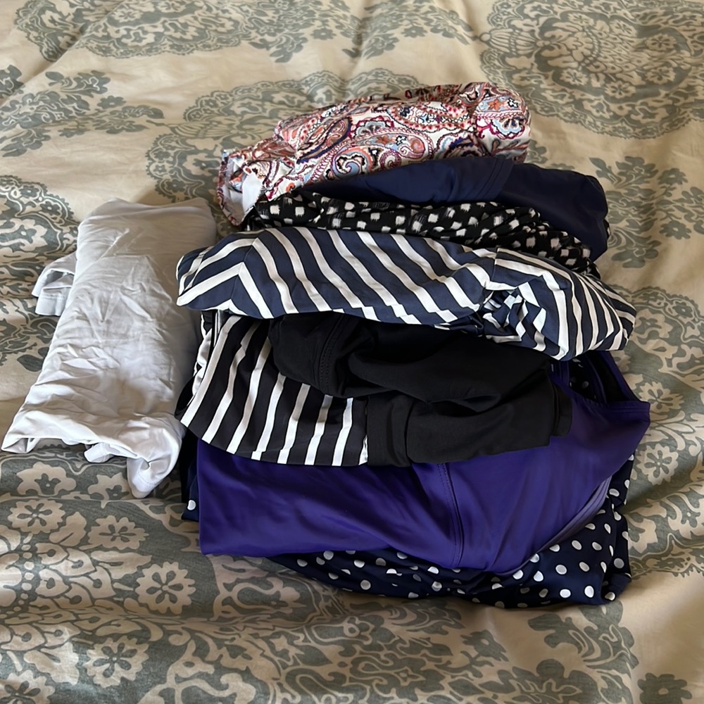 XL 10 Piece Swim Bundle (Lands End, Profile by Gottex, Speedo)